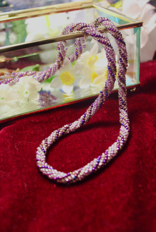 Necklace - Purple Glow