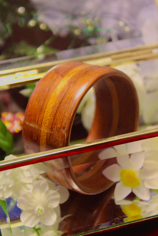 Handmade Wooden Bracelet - Big