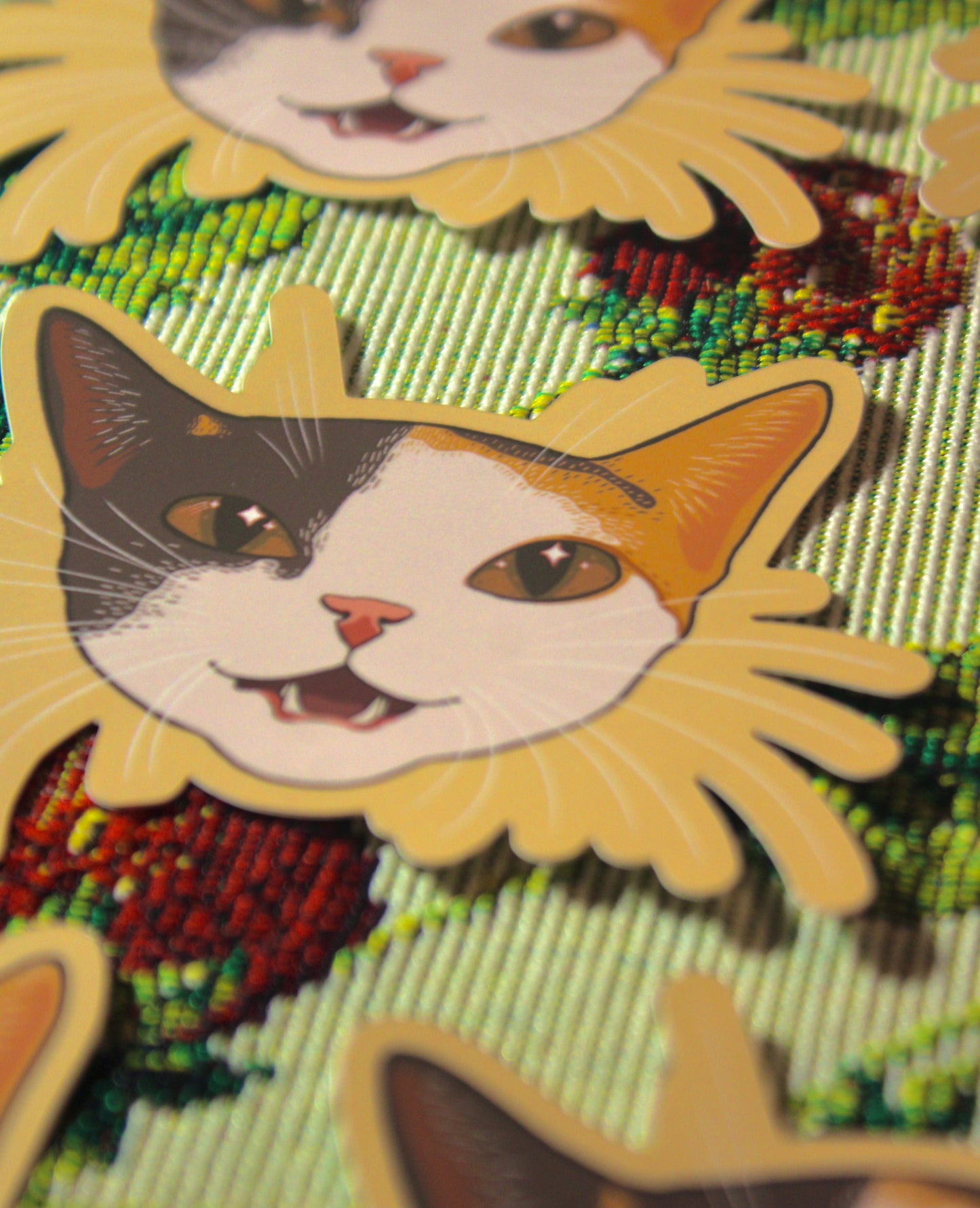 Foster Kitty - Sammy Sticker