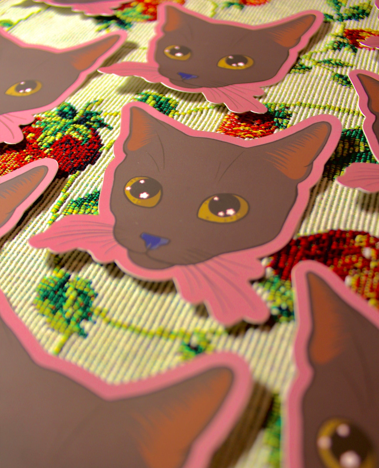 Foster Kitty - Delilah Sticker