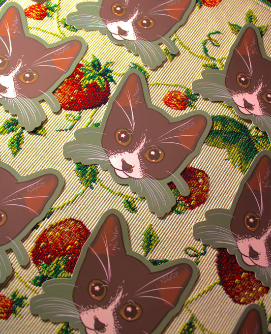 Foster Kitty - Chex Sticker