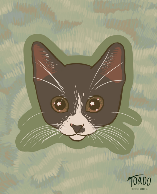 Foster Kitty - Chex Sticker